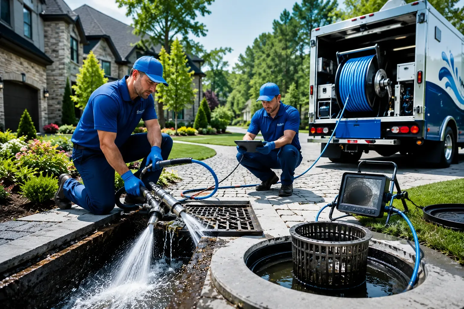 Local outdoor drain cleaning professionals in Chatham, IL
