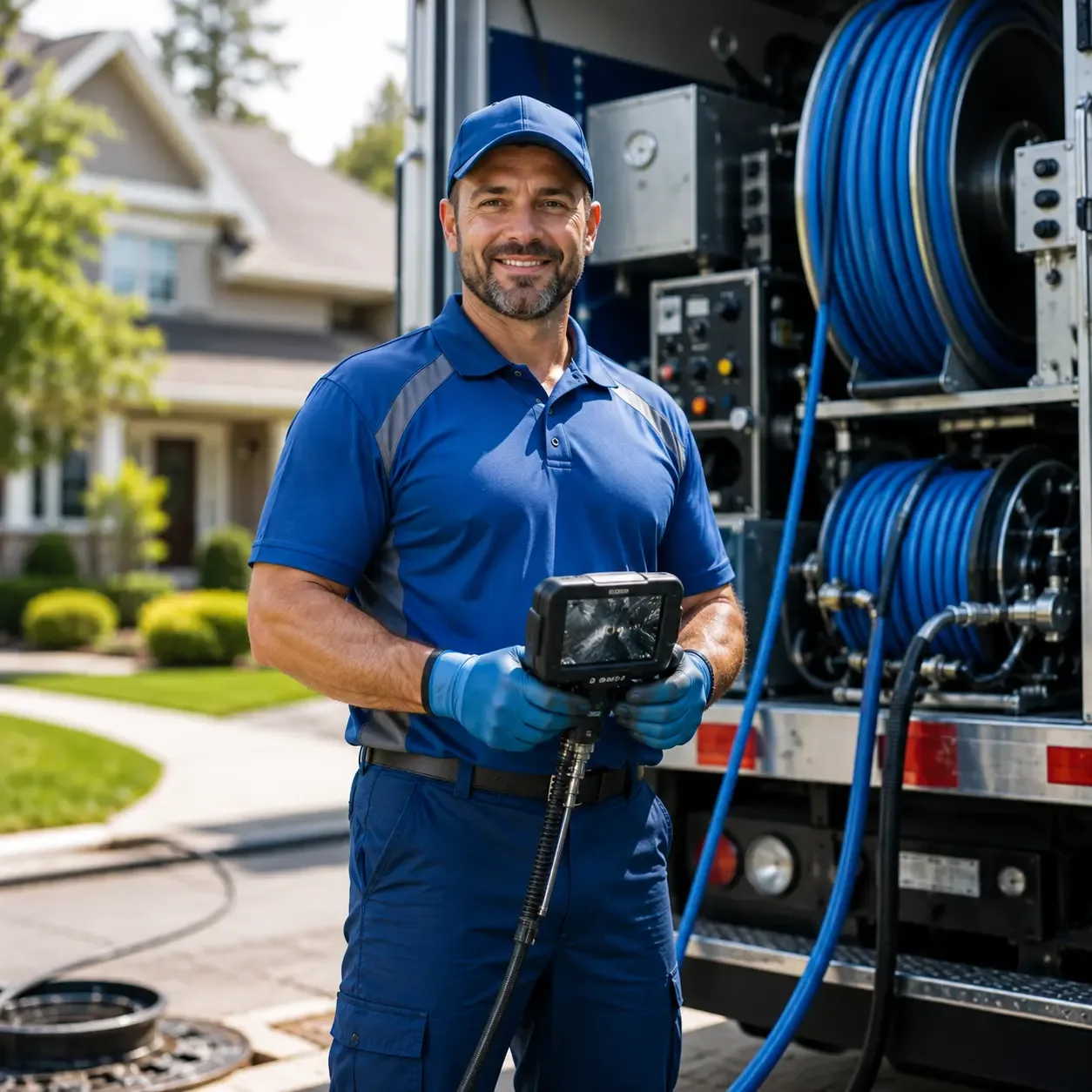 Local outdoor drain cleaning specialists in Chatham, IL